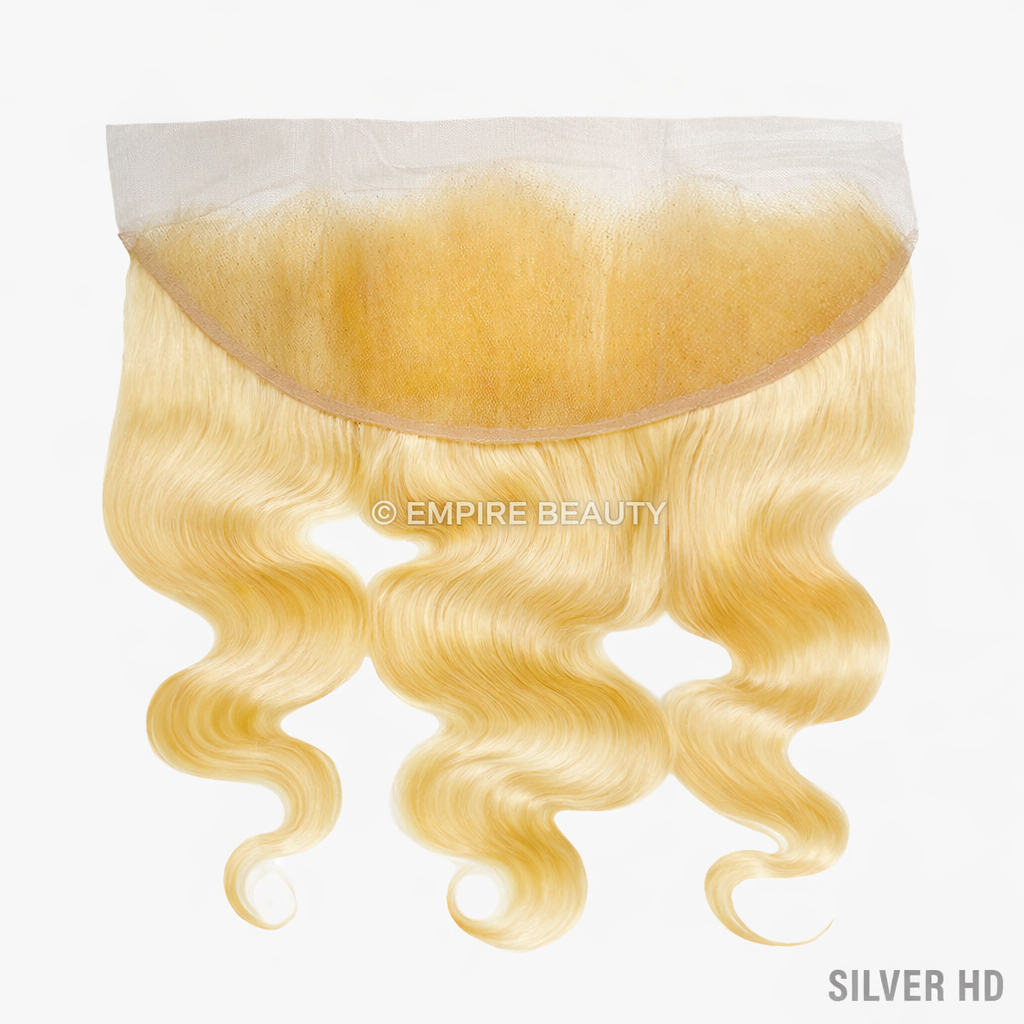 Silver Unprocessed 100% Virgin Remi Human Hair HD Lace 613 13x4 Frontal - Body Wave (10 - 20)_1