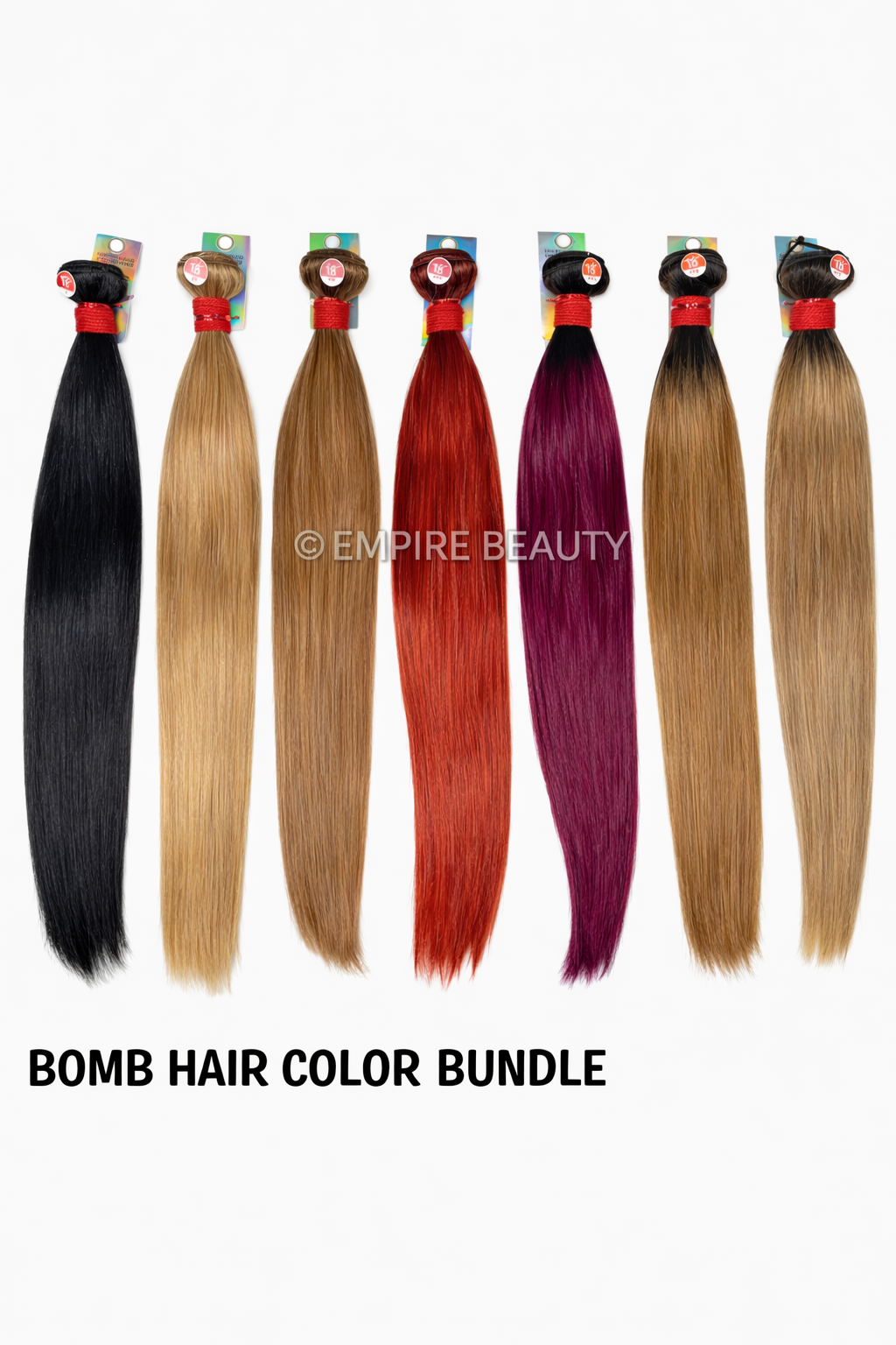 BOMB HAIR Single Bundle - Straight (10- 24) BOMB HAIR Single Bundle - Straight (10- 24)