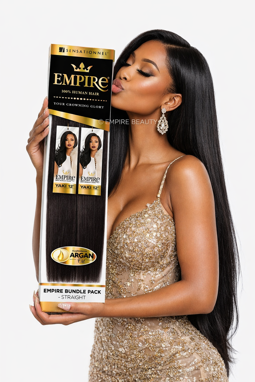 EMPIRE YAKI 100% Human Hair Single Bundle - Straight (8' - 30)