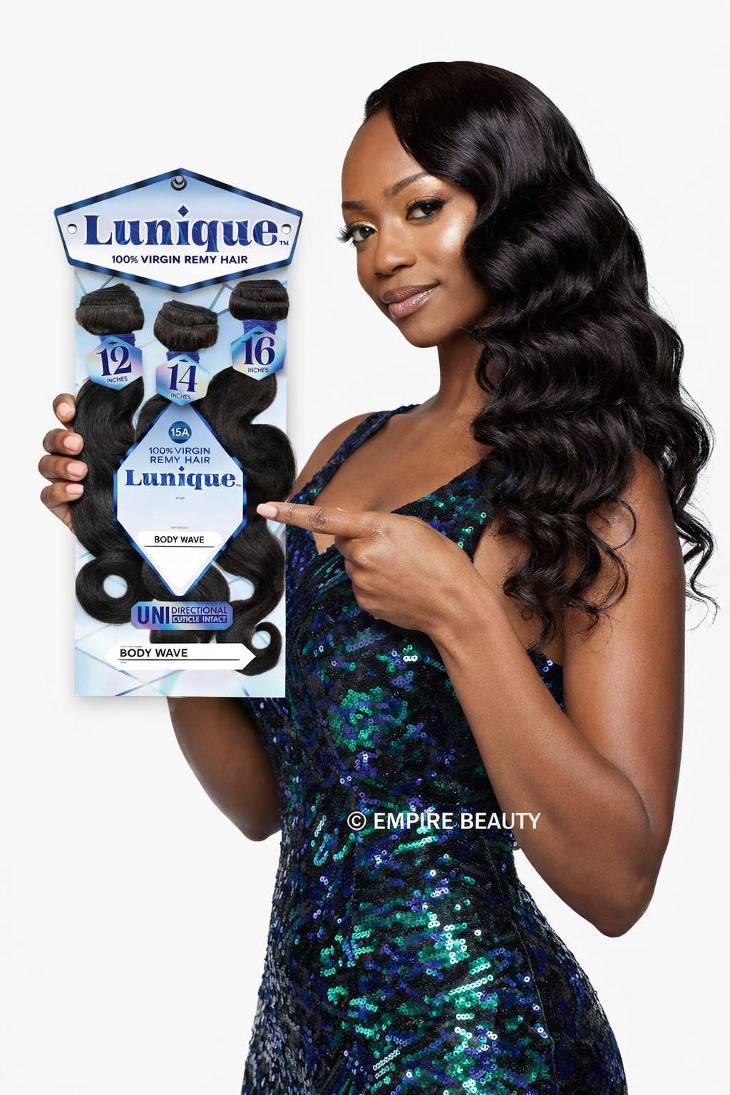 LUNIQUE 15A Virgin Remy 100% Human Hair Multi Pack - Body Wave LUNIQUE 15A Virgin Remy 100% Human Hair Multi Pack - Body Wave