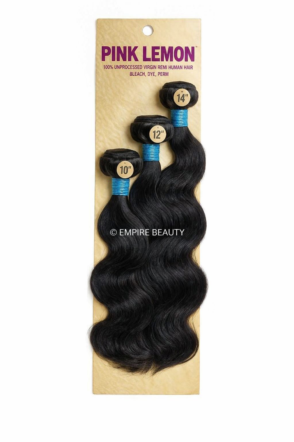 PINK LEMON 15A Unprocessed Remy 100% Human Hair Single Bundle - Body Wave (10 - 30)_2